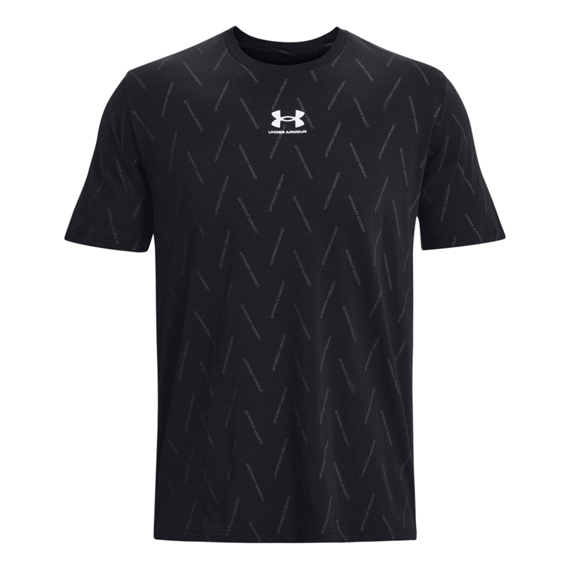 Buy Under Armour Elevated Core All Over Print New T-Shirt Men Black online