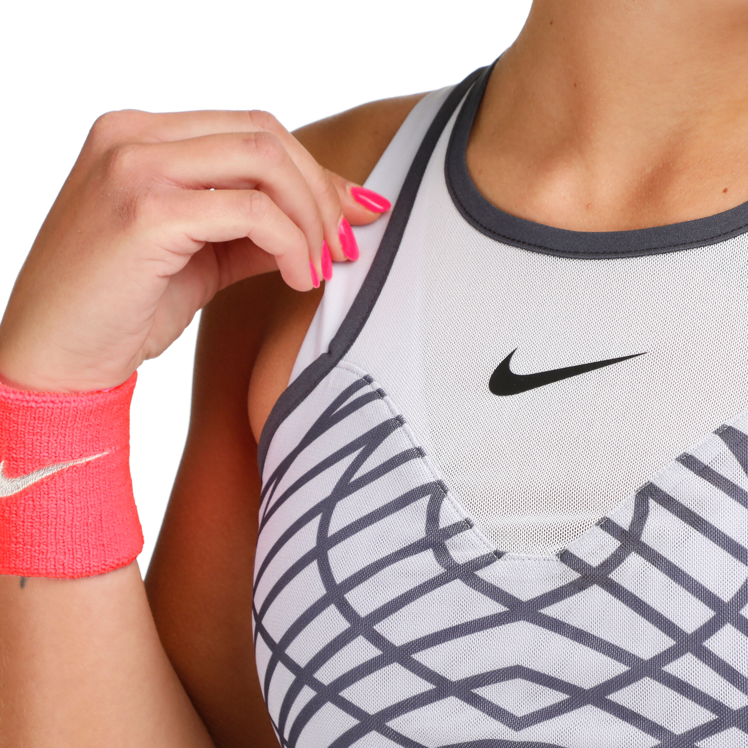 Nike pro hyper classic padded sports bra top
