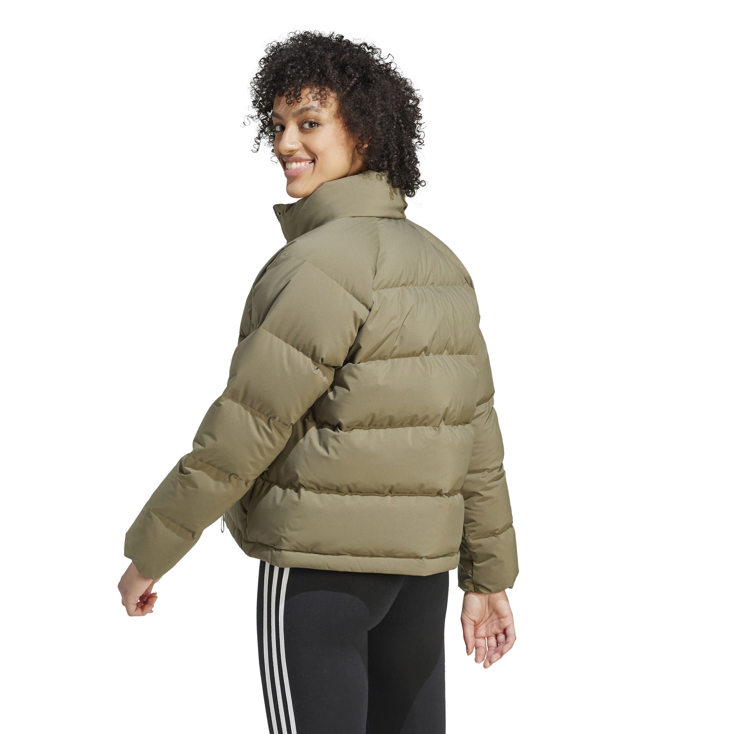 Buy adidas Helonic RLX Training Jacket Women Olive online | Tennis Point COM