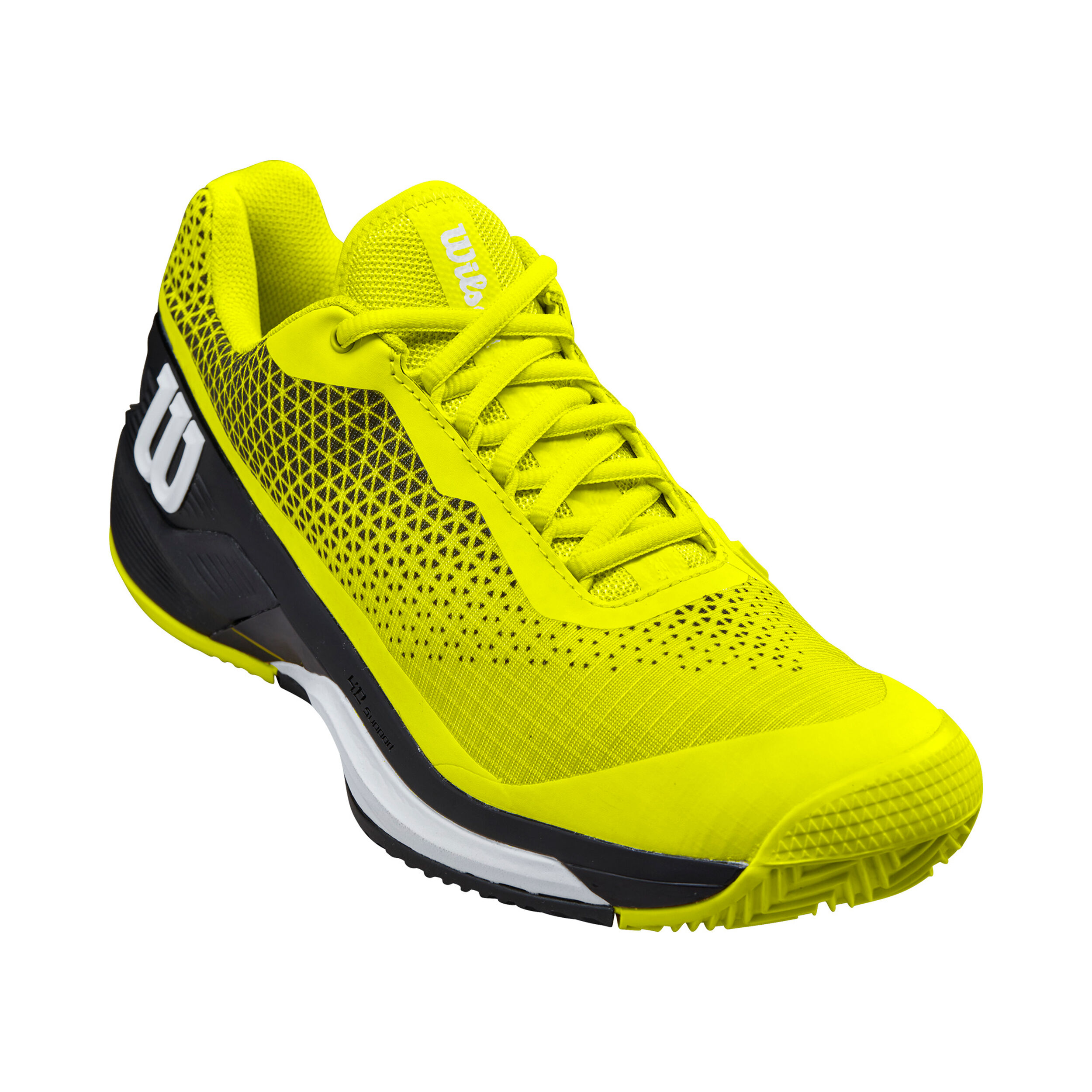 Rush Pro 4.0 Clay Court Shoe Men Neon Yellow Black
