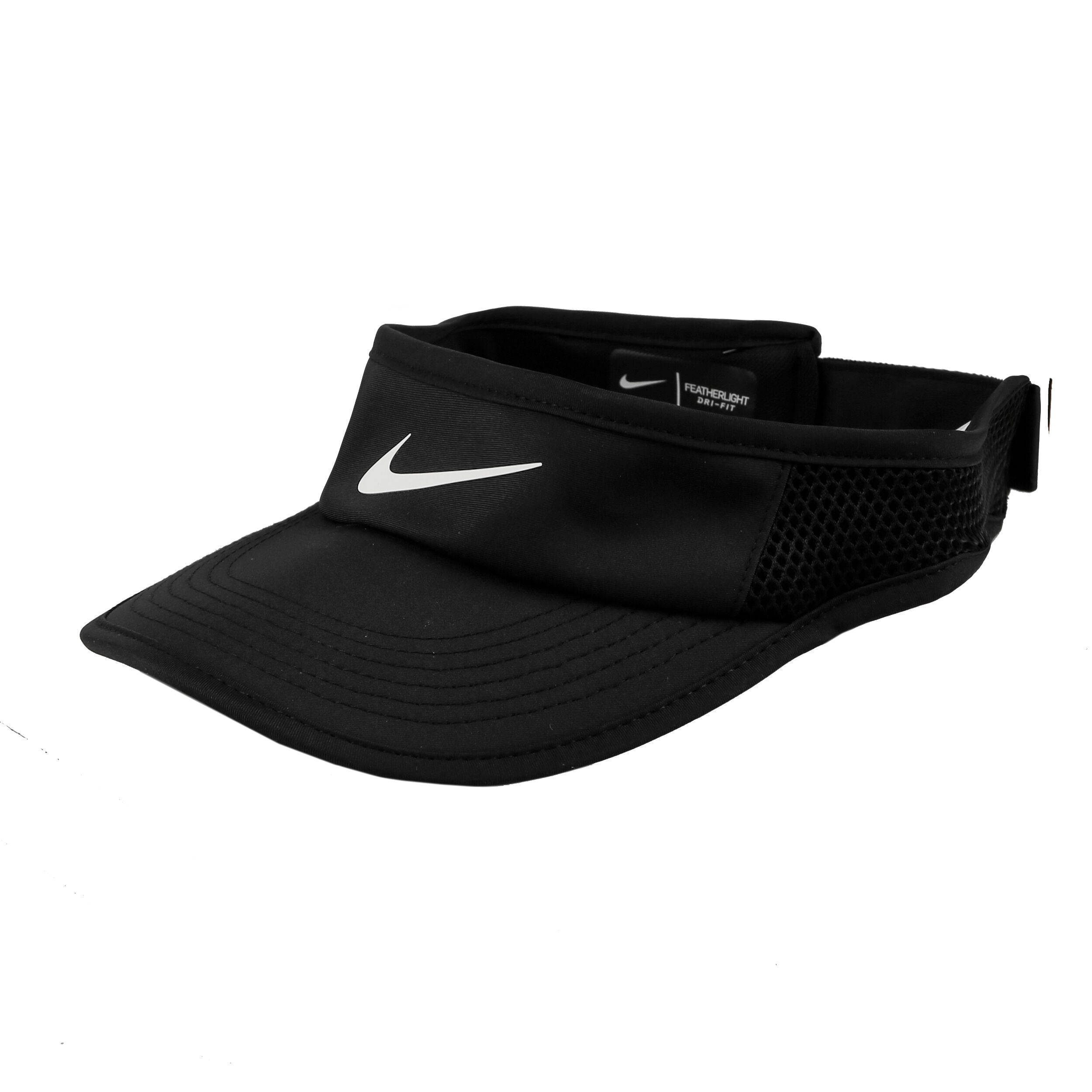 Court AeroBill Visor Black White