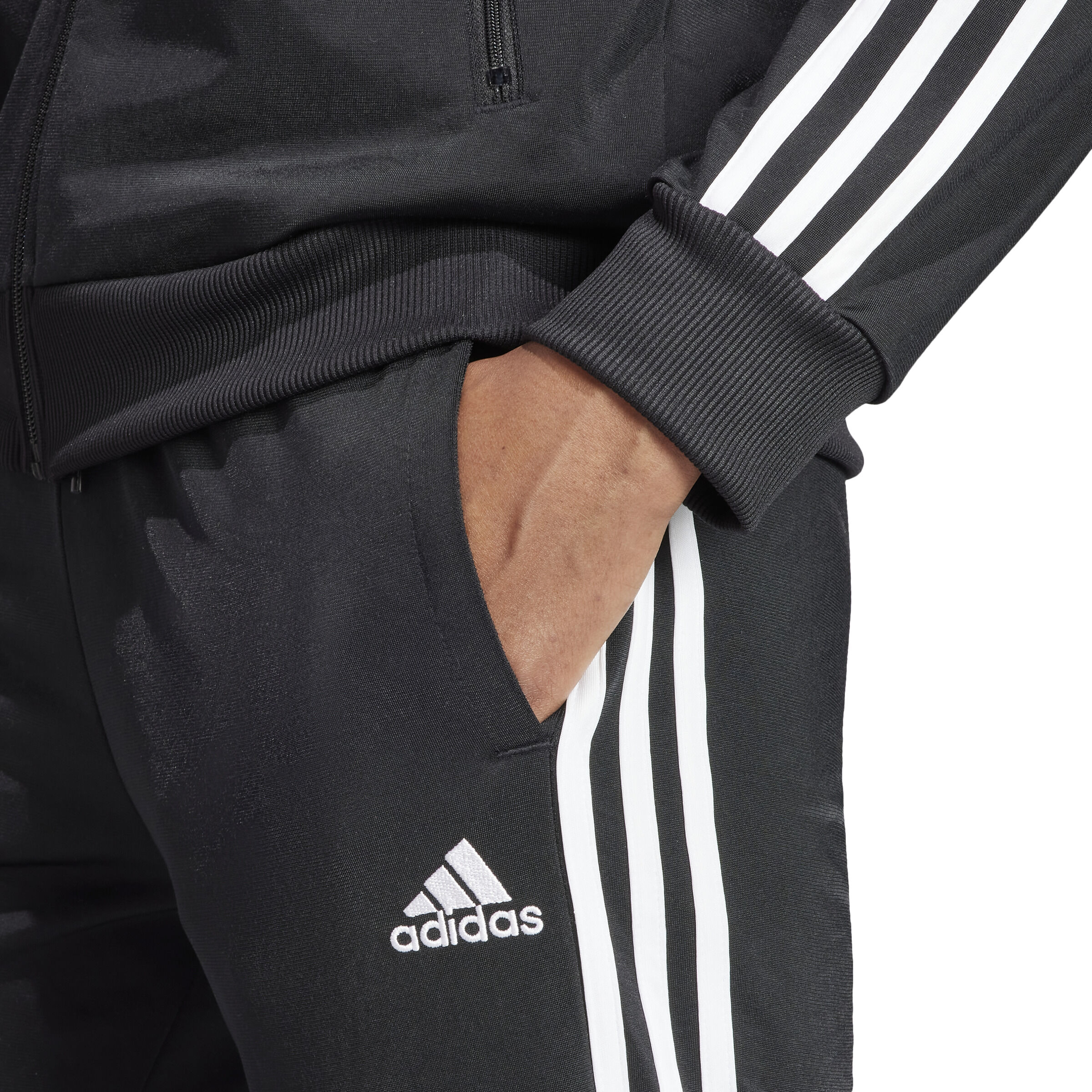 Buy adidas 3 Stripes Tracksuit Women Black White online Tennis Point COM