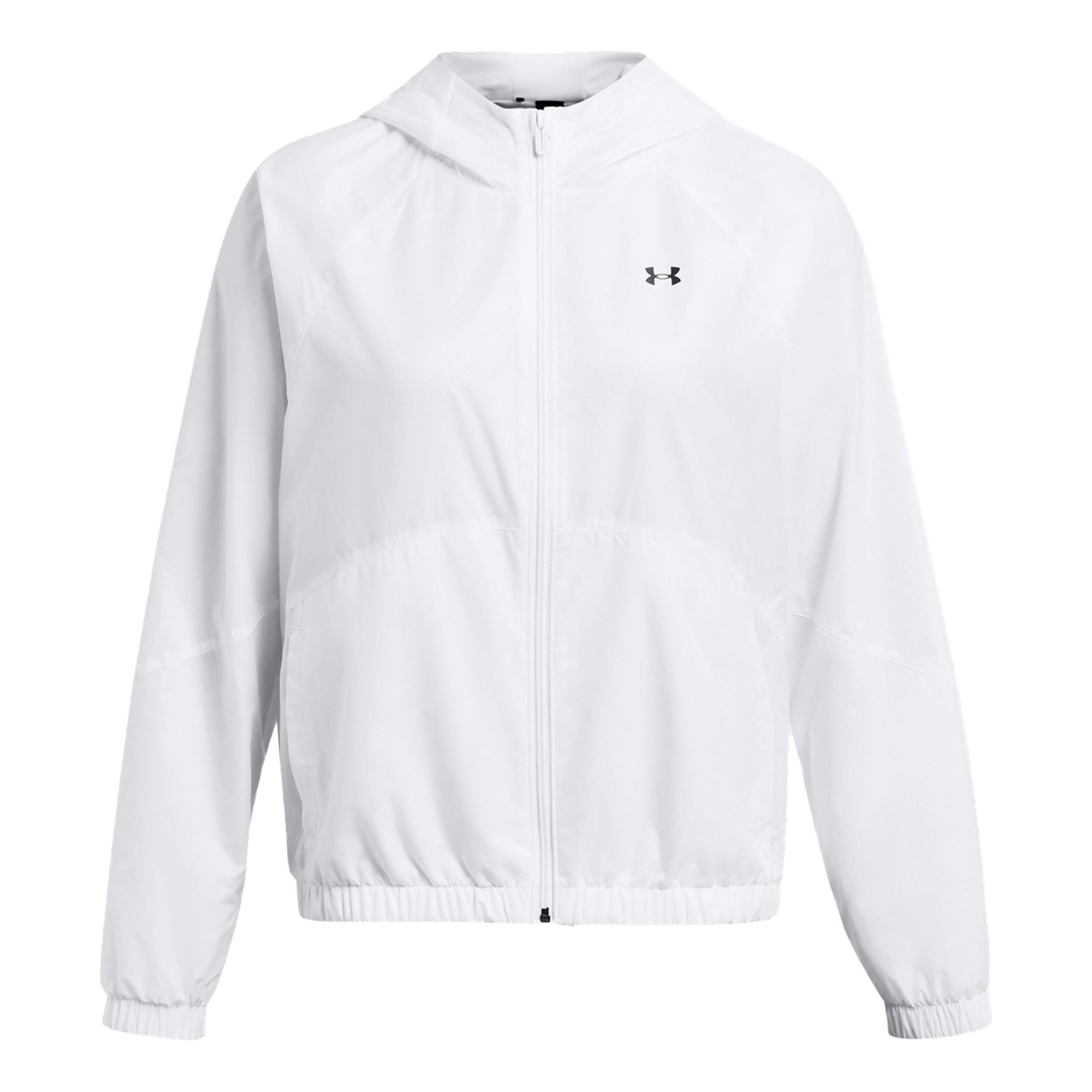 Under armour white jacket top