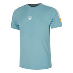 Quiet Please Clothing Quiet Please Endlessly Receiver Hori T-Shirt Men-Light Blue,Multicoloured