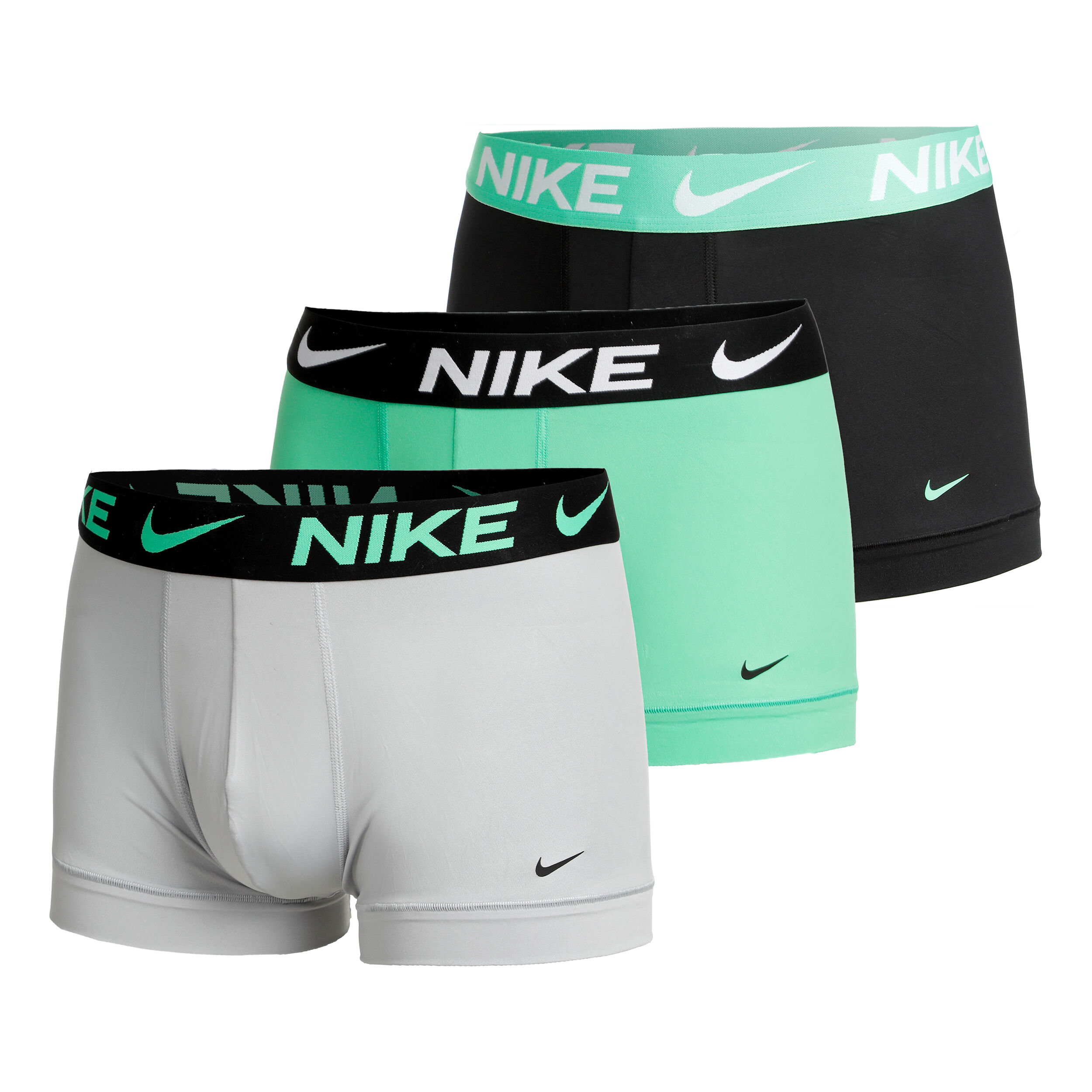 Buy Nike Dri Fit Essentials MICR Trunk Boxer Shorts 3 Pack Men
