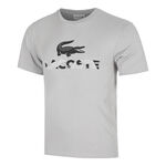 Lacoste Clothing Lacoste Urban Print T-Shirt Men-Grey