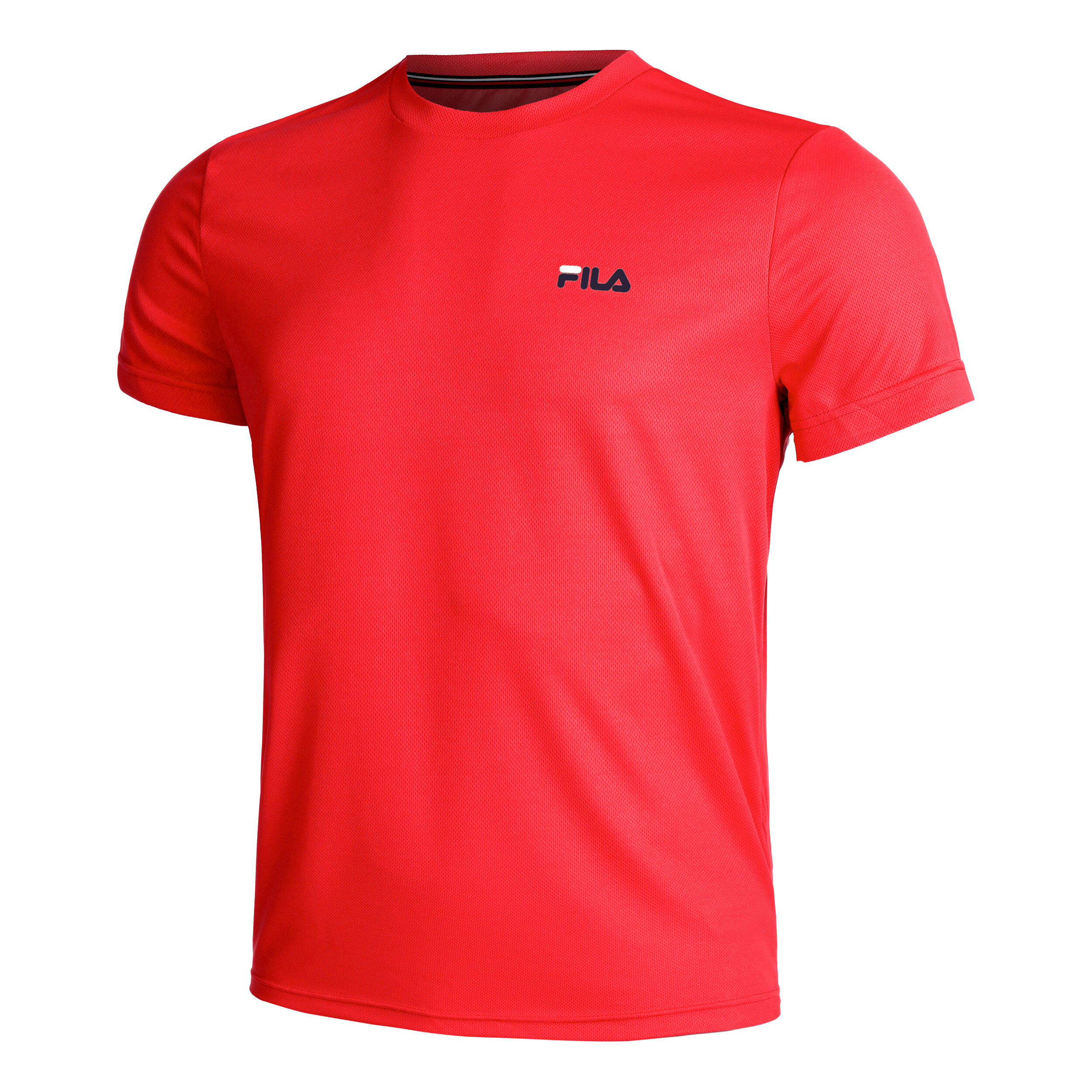 Logo Small T Shirt Men Red