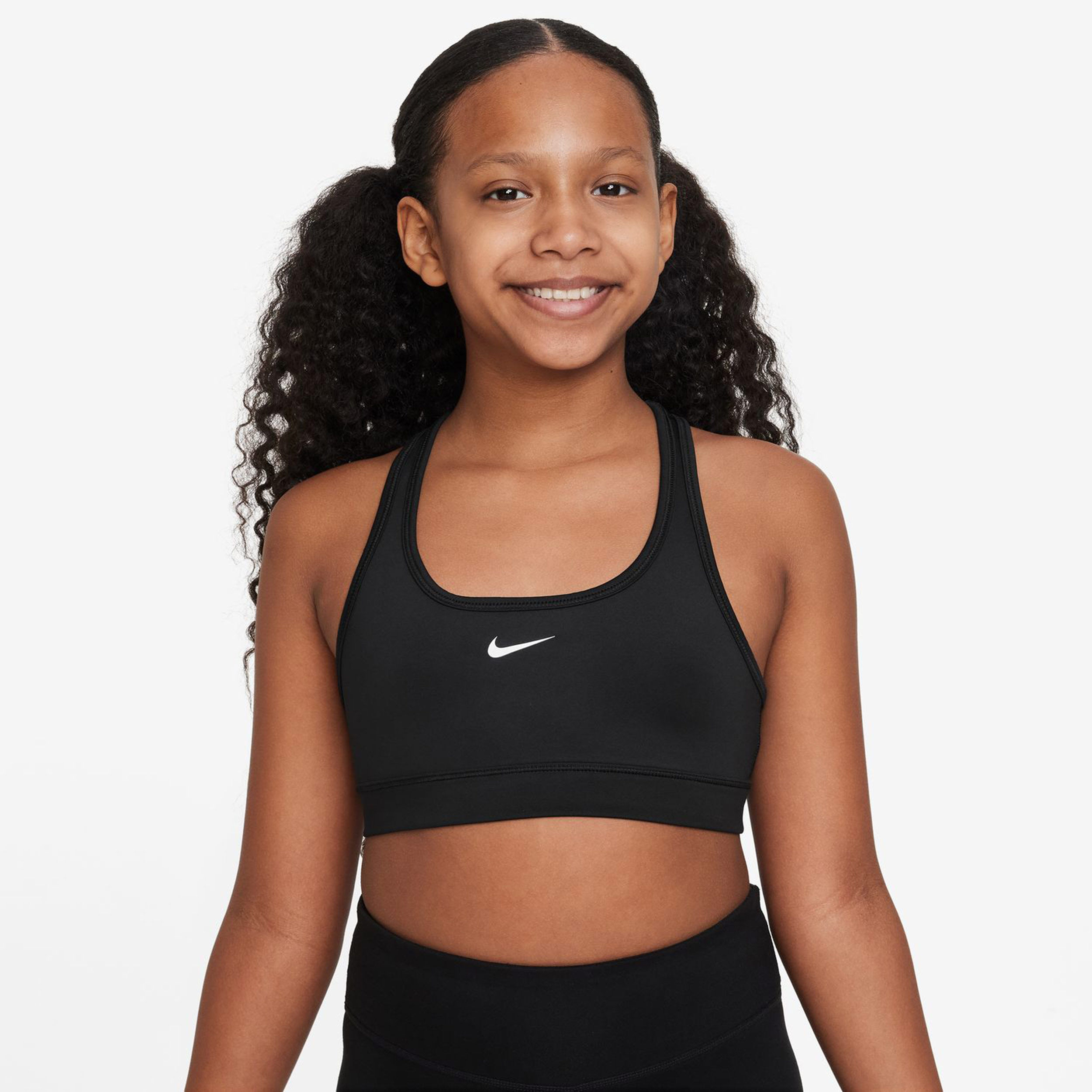 Buy Nike Dri Fit Swoosh Sports Bras Girls Black online Tennis Point COM