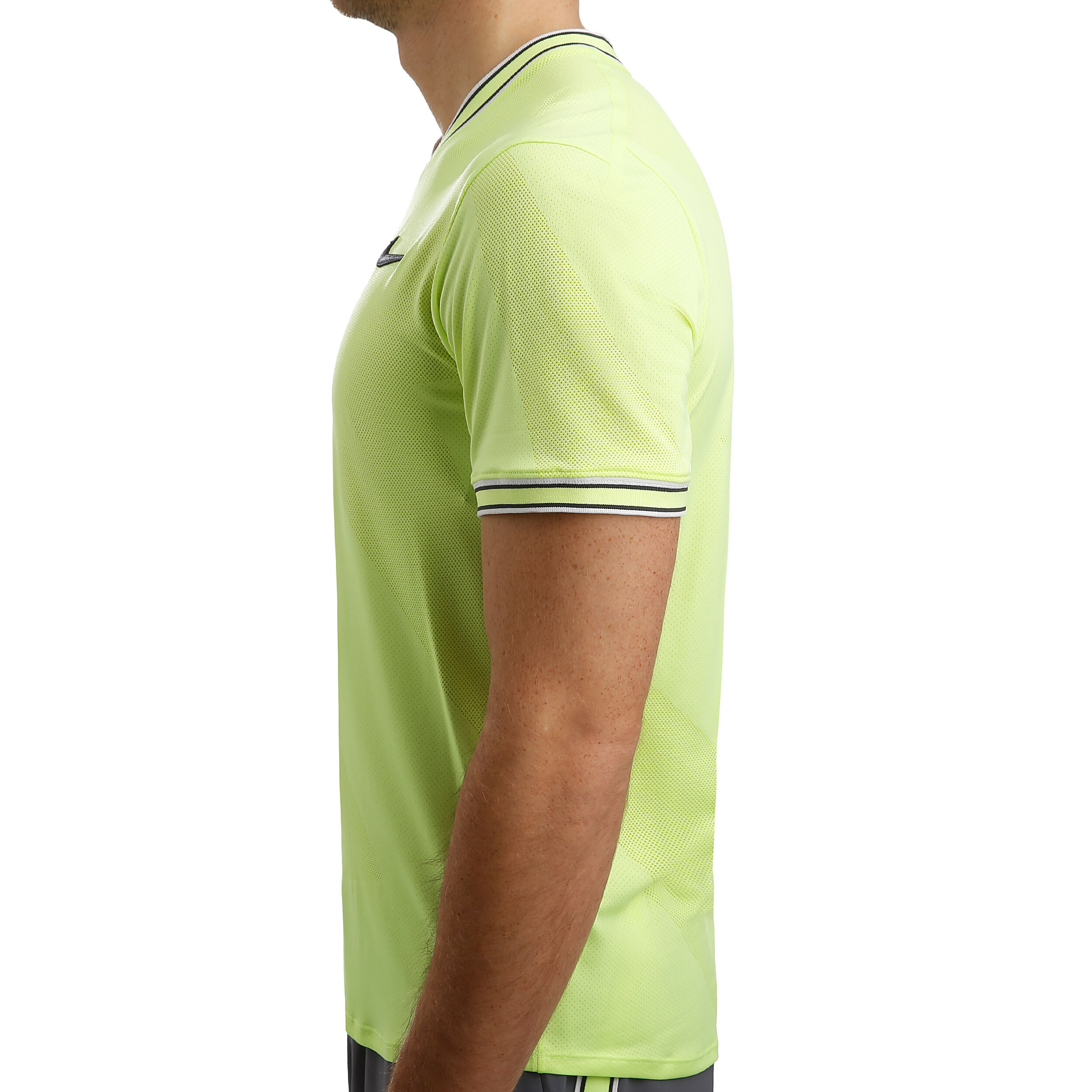 Buy Nike Rafael Nadal Aeroreact Jaquard T Shirt Men Lemon Grey