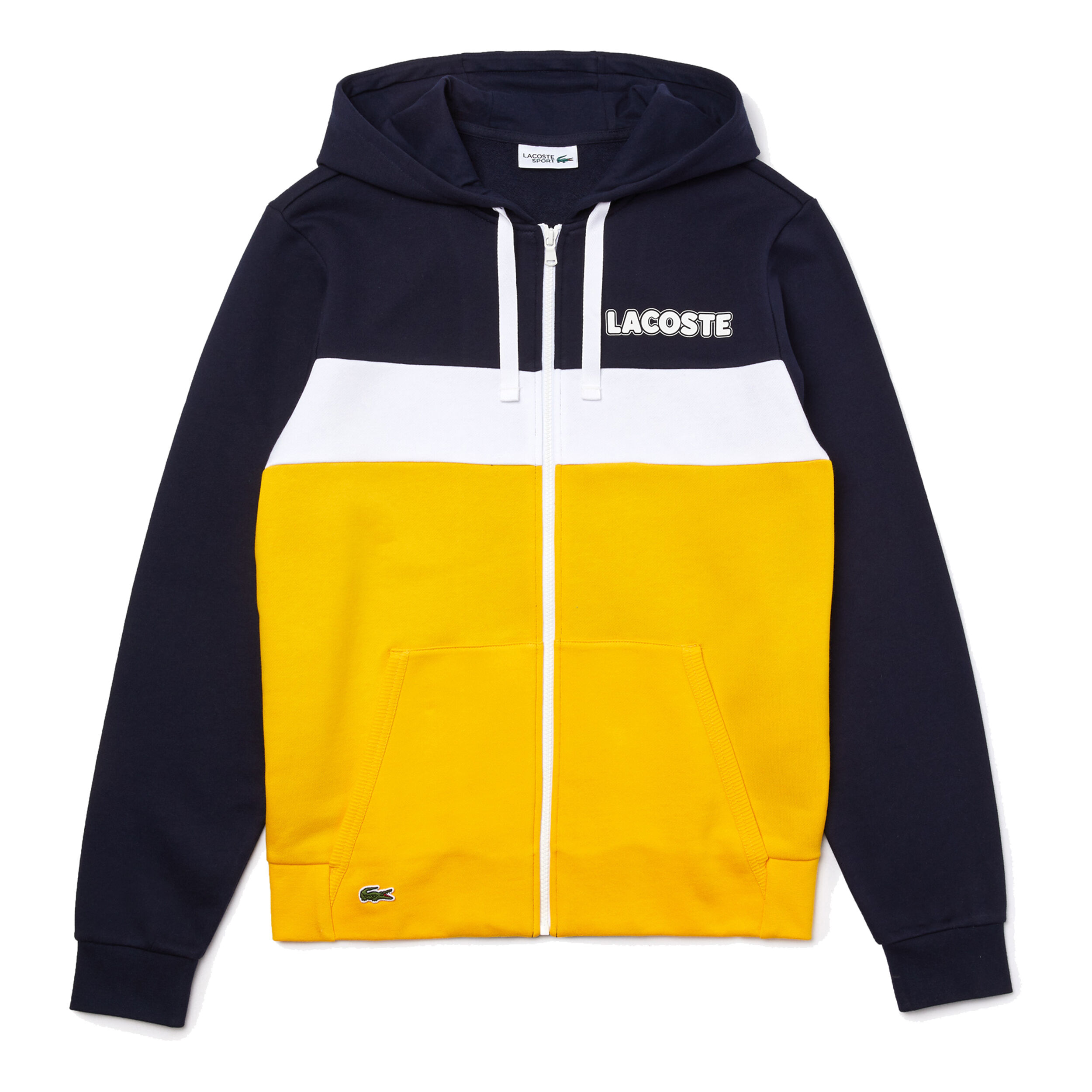 Veste jaune on sale lacoste