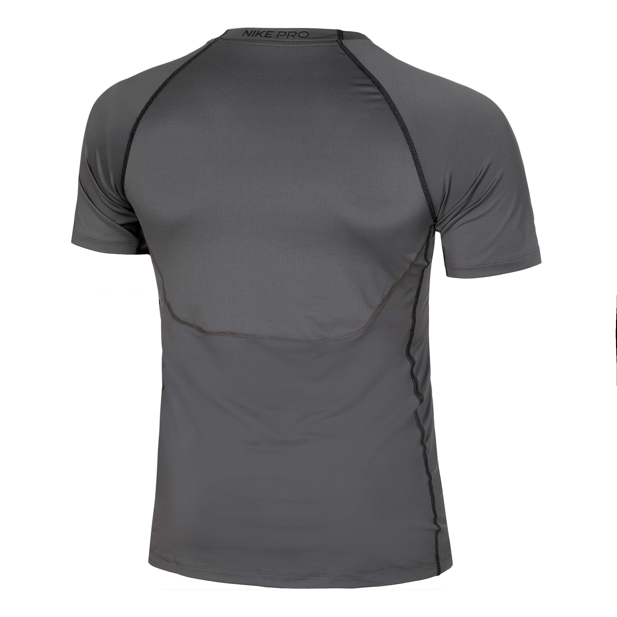 Dri Fit Pro Tight T Shirt Men Grey Black