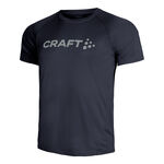 Craft Clothing Craft Core Essence Logo Running Shirt Men-Dark Blue