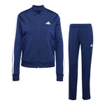 adidas Clothing adidas 3 Stripes Tracksuit Women-Dark Blue