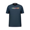 Rainbow T-Shirt Kids-Dark Blue