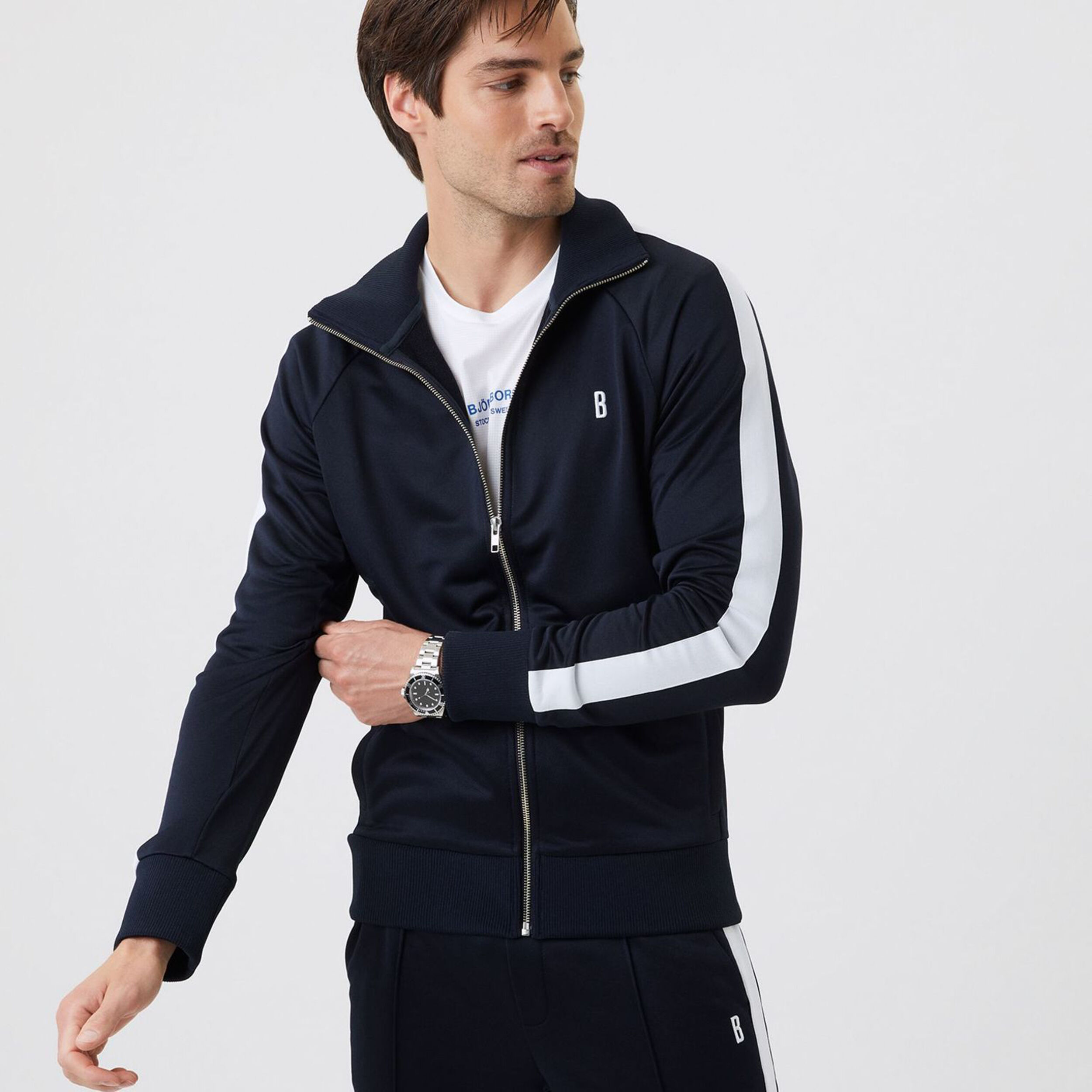 Buy Bj rn Borg ACE Track Training Jacket Men Dark Blue online