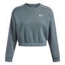 Rival Fleece Piped Crew Sweatshirt Women-blue grey