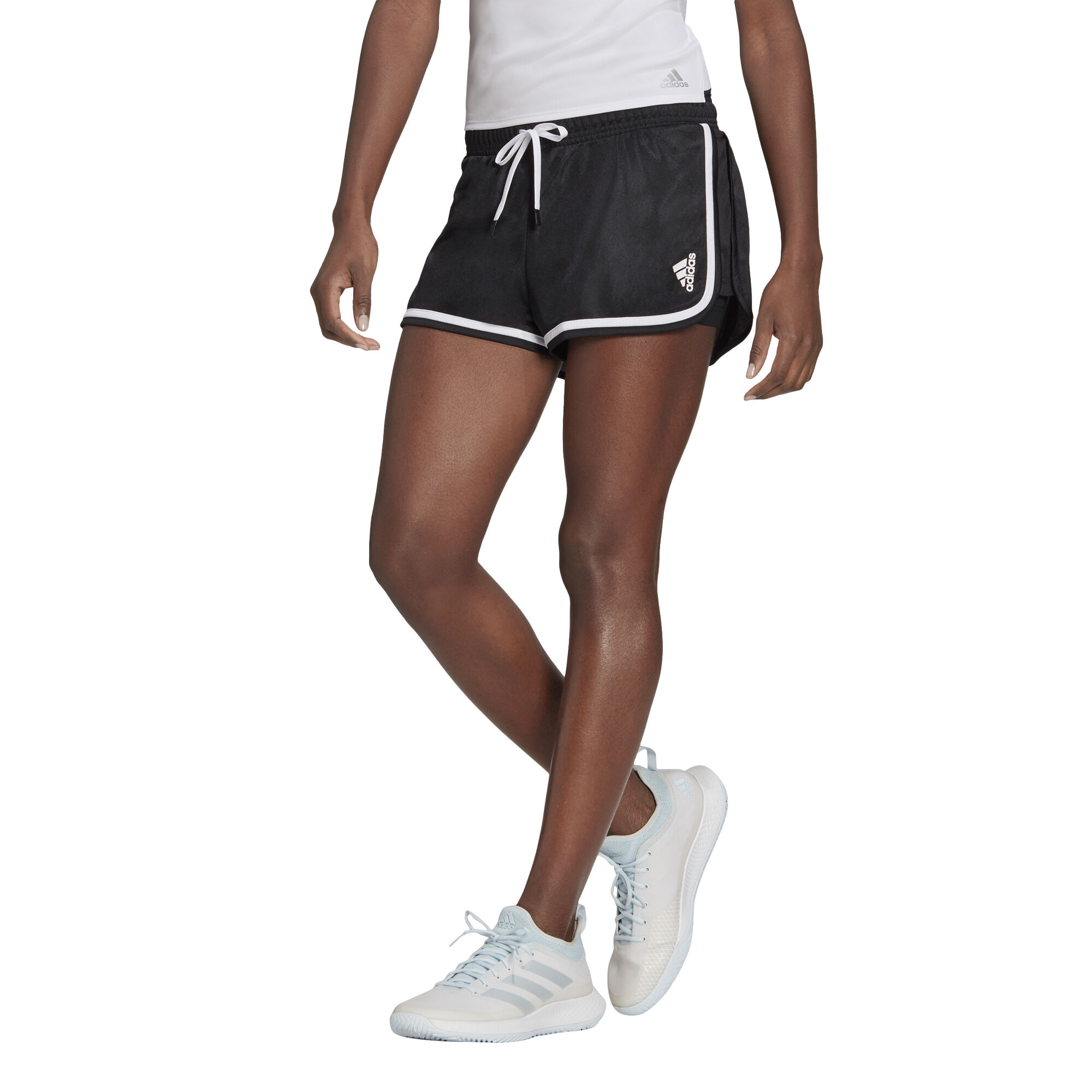 Ladies adidas gym shorts discount