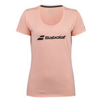 Babolat Clothing Babolat Exercise T-Shirt Women-Apricot