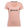 Exercise T-Shirt Women-Apricot