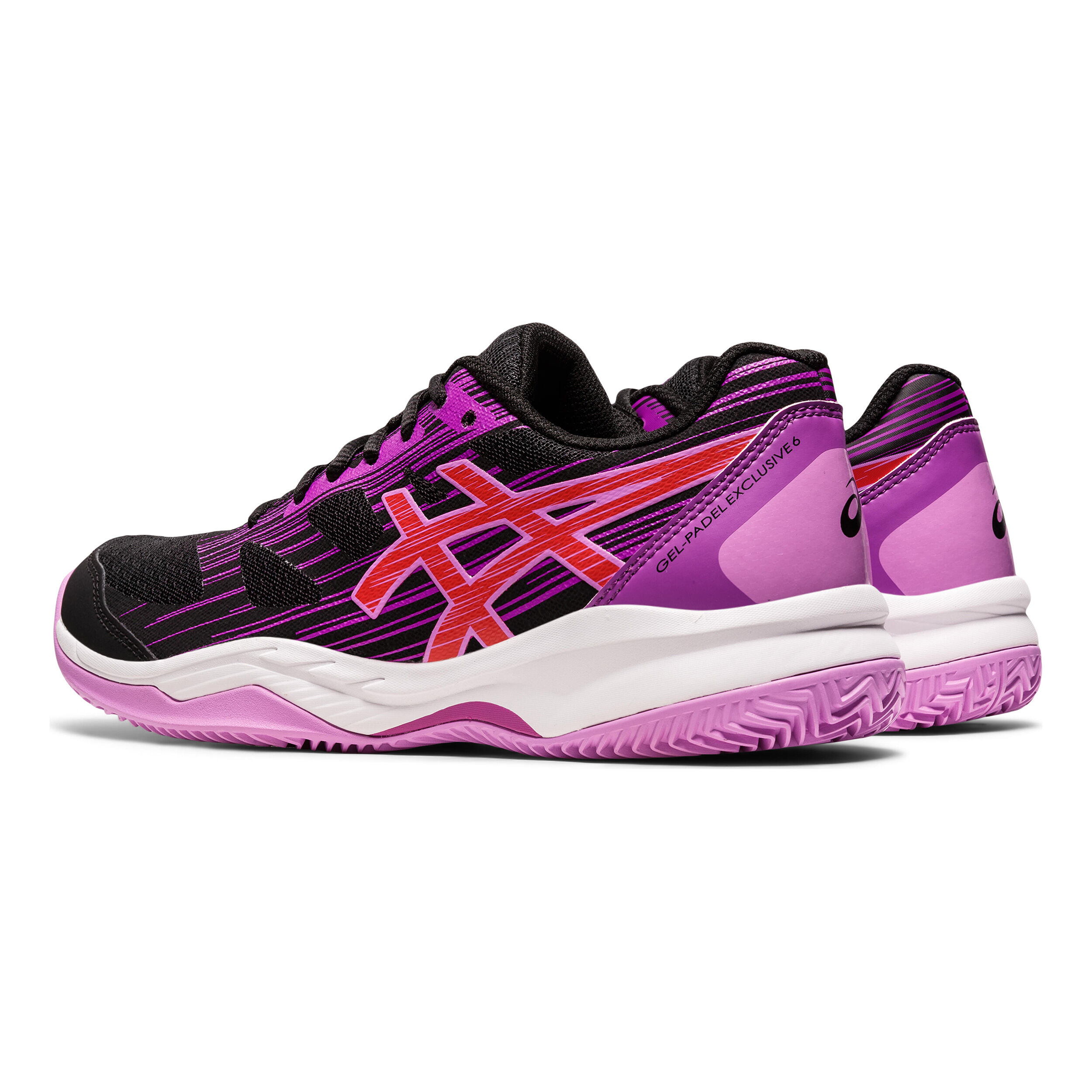 Gel Padel Exclusive 6 Padel Shoe Women Black Lilac