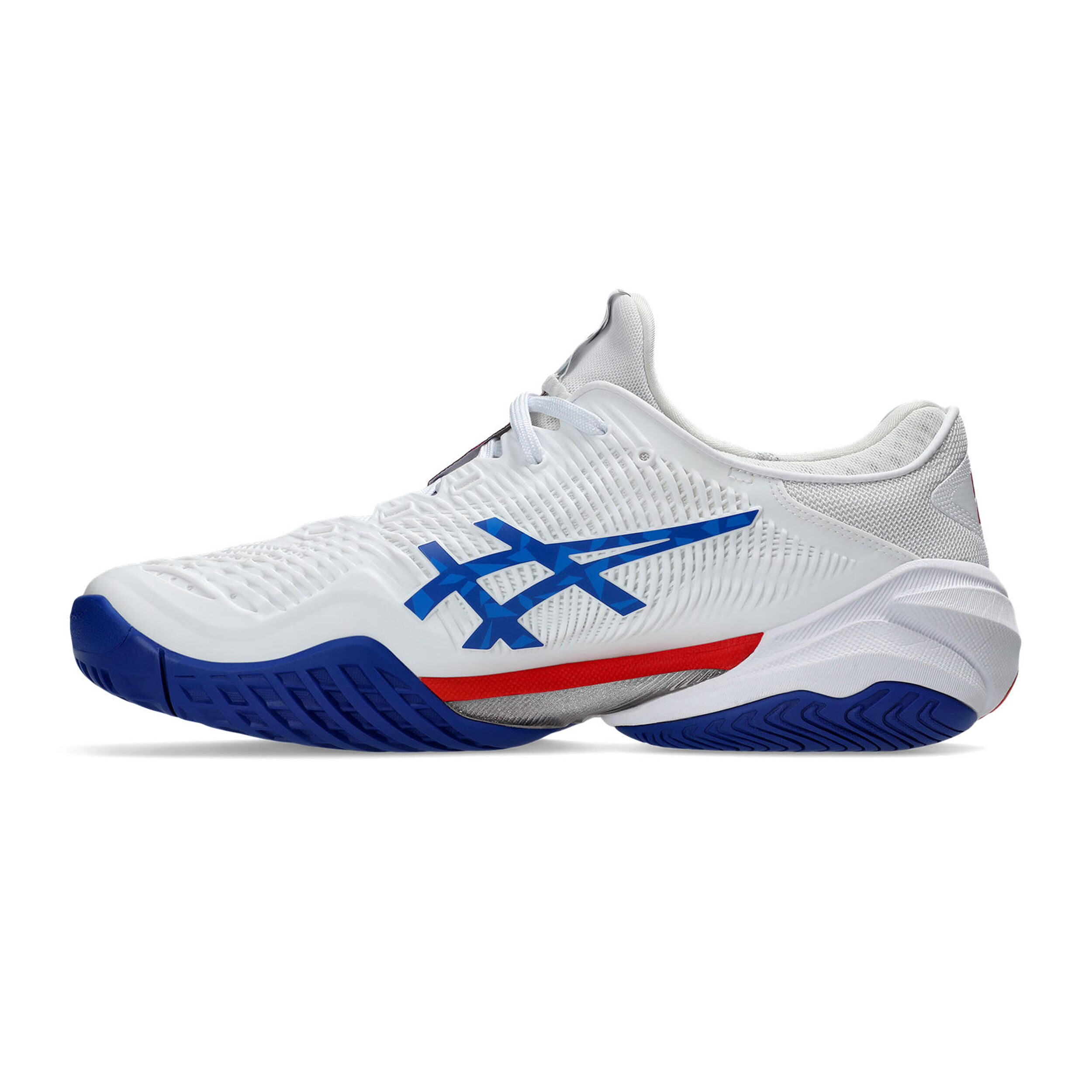 Buy ASICS Court FF 3 Novak All Court Shoe Men White, Blue