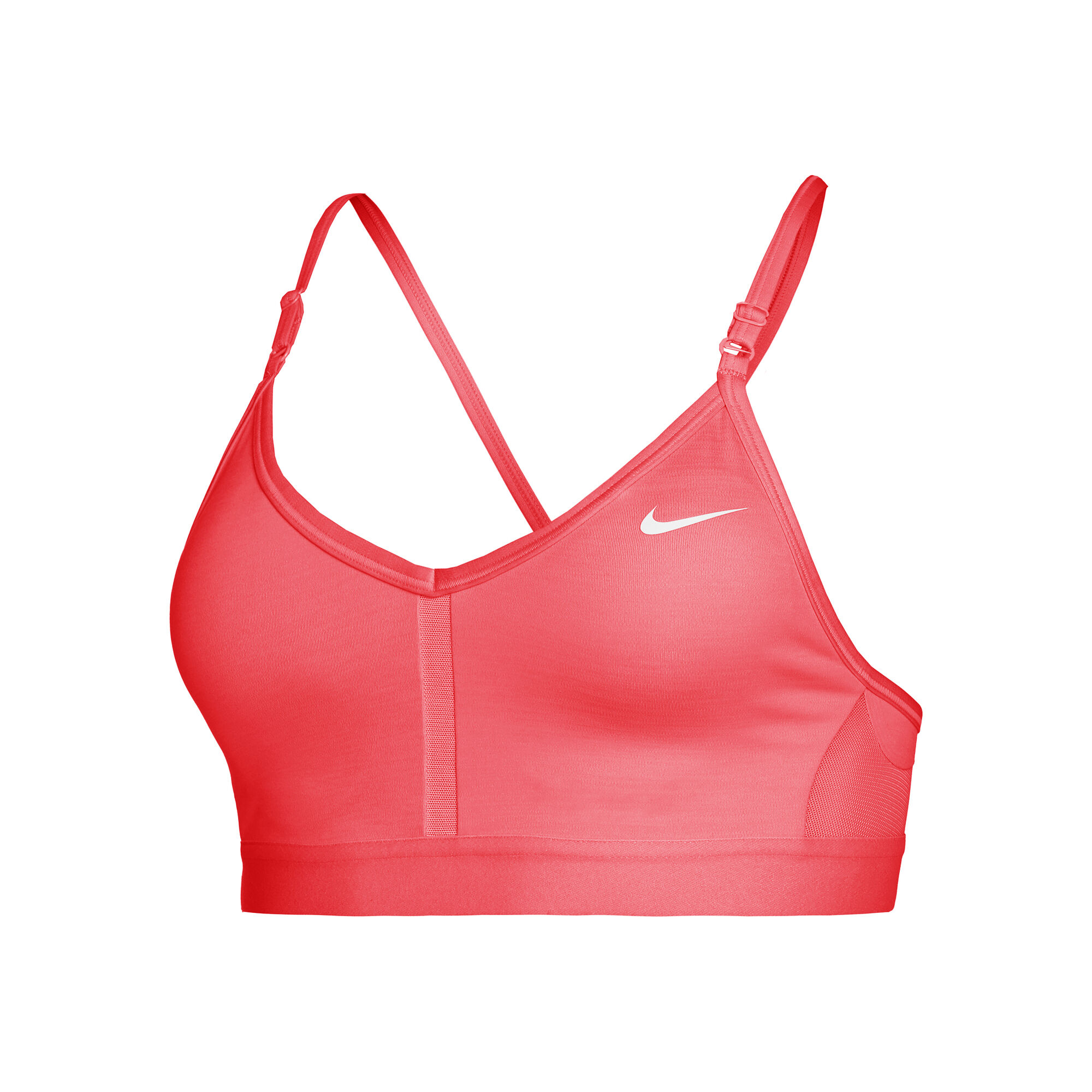 Buy Nike Indy Neck Light Support Sports Bras Women Coral online