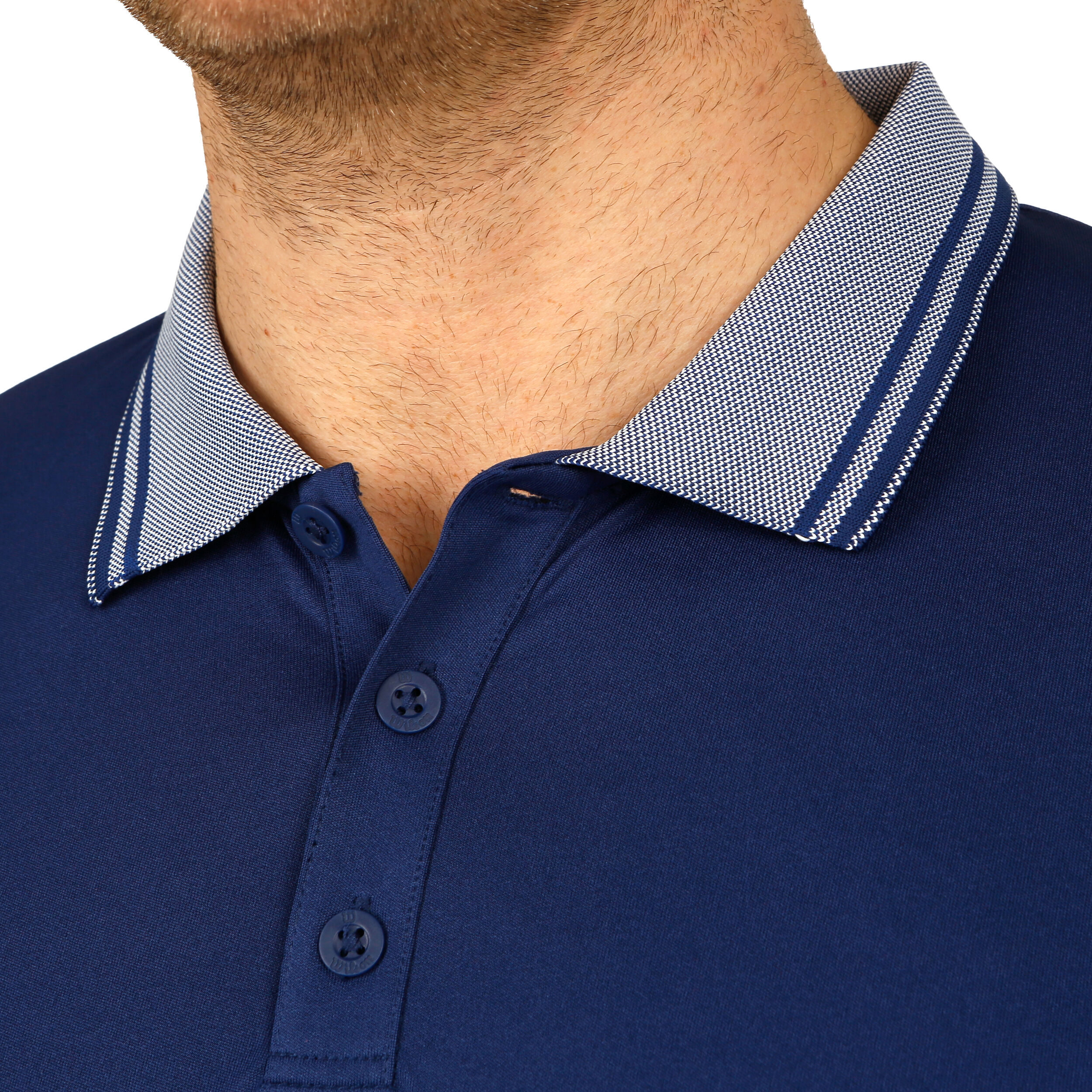 Buy Wilson Team Polo Men Dark Blue, White online | Tennis
