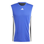 adidas Clothing adidas Pro Tank top Men - blue, multicoloured
