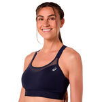 ASICS Clothing ASICS Road Compression Sports bras Women-dark blue