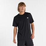 New Balance Clothing New Balance Short Sleeve T-Shirt Men-Black