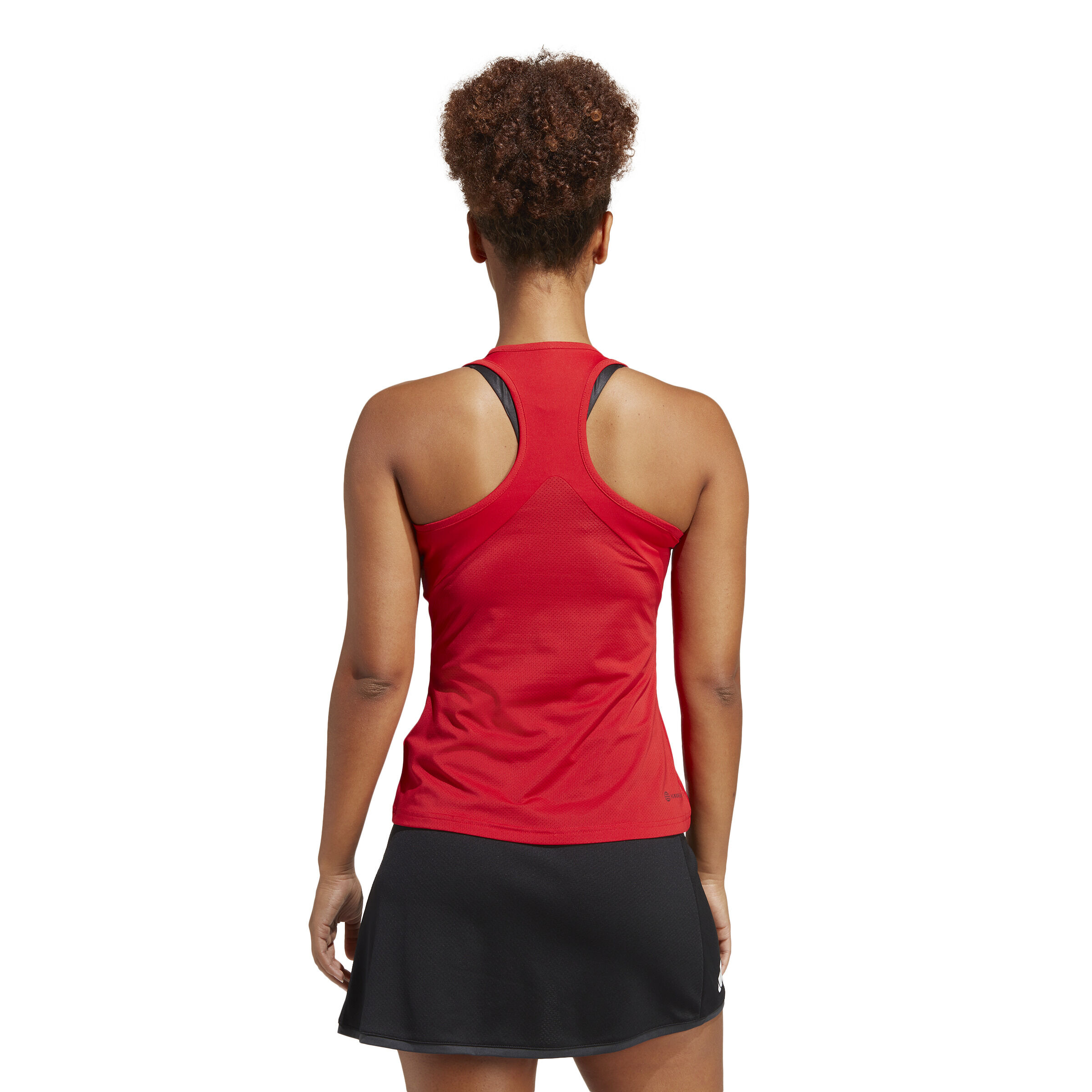 Red tennis tank top top