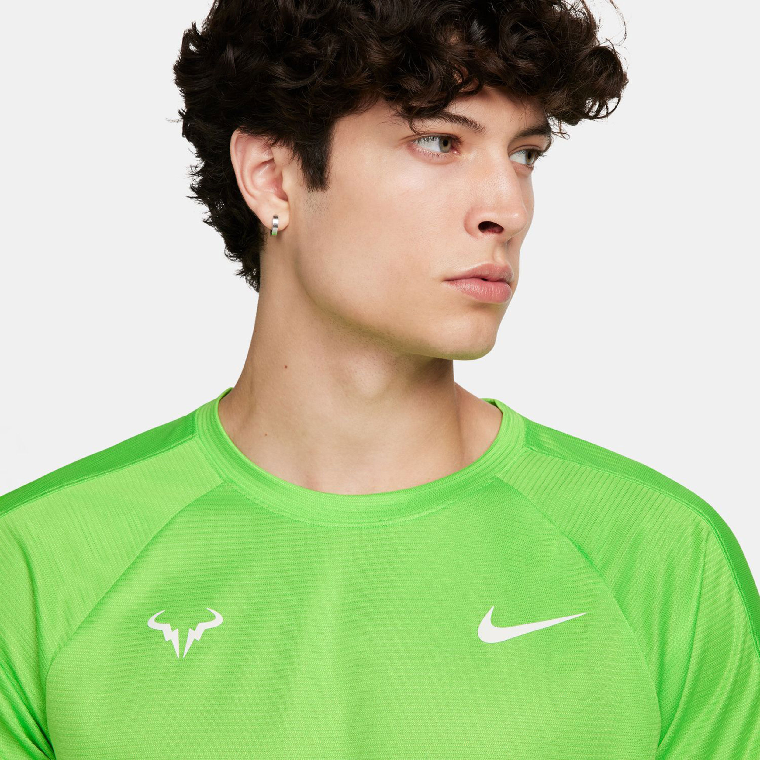 Buy Nike Dri Fit Rafa Challanger T Shirt Men Neon Green online Tennis Point COM