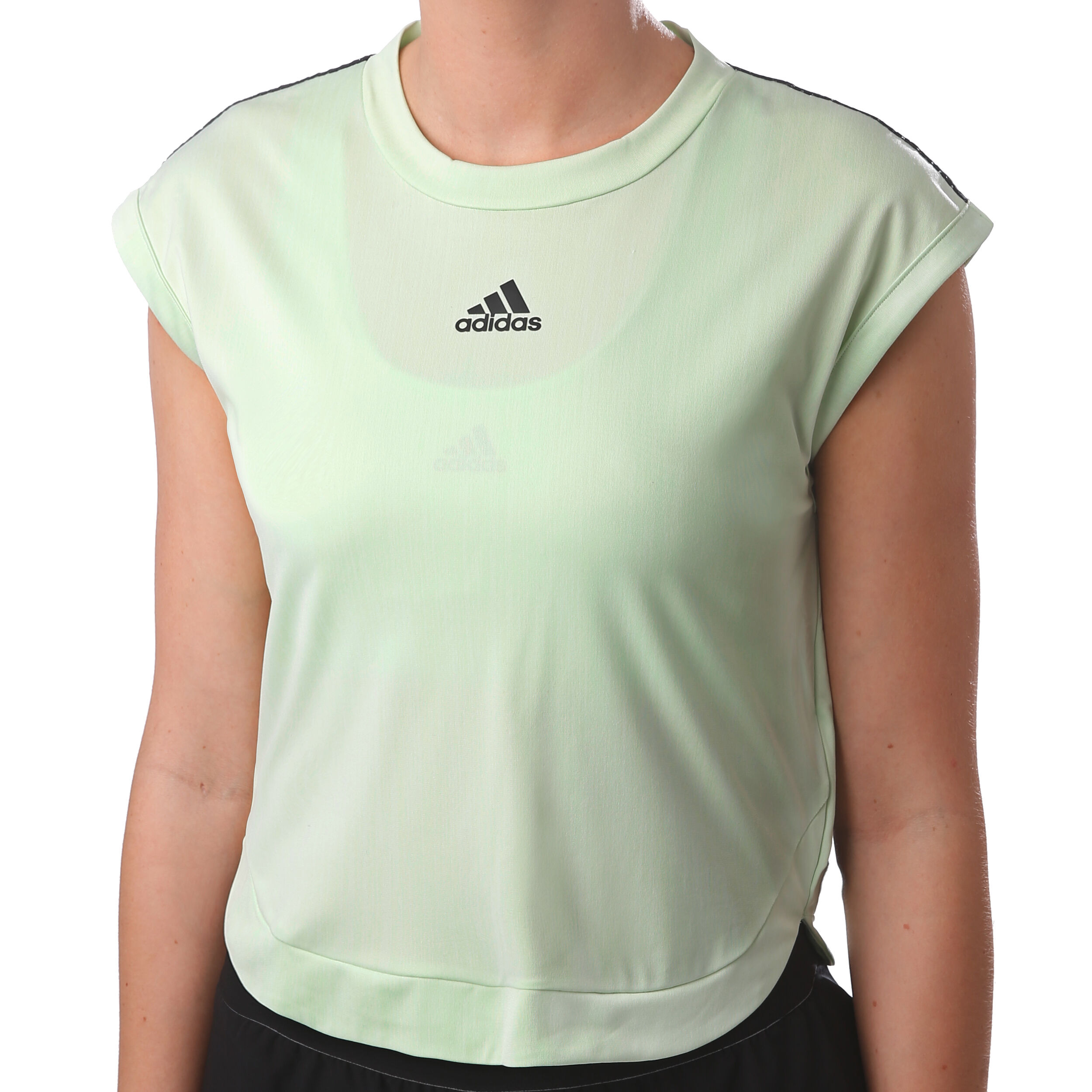 buy adidas New York T-Shirt Women - Light Green, Black online | Tennis-Point