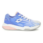 Lotto Tennis shoes Lotto Mirage 200 II PRT All court shoe Kids - light blue, white