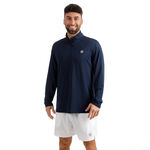 BIDI BADU Tennis apparel BIDI BADU Crew 2.0 Long sleeve Men-dark blue