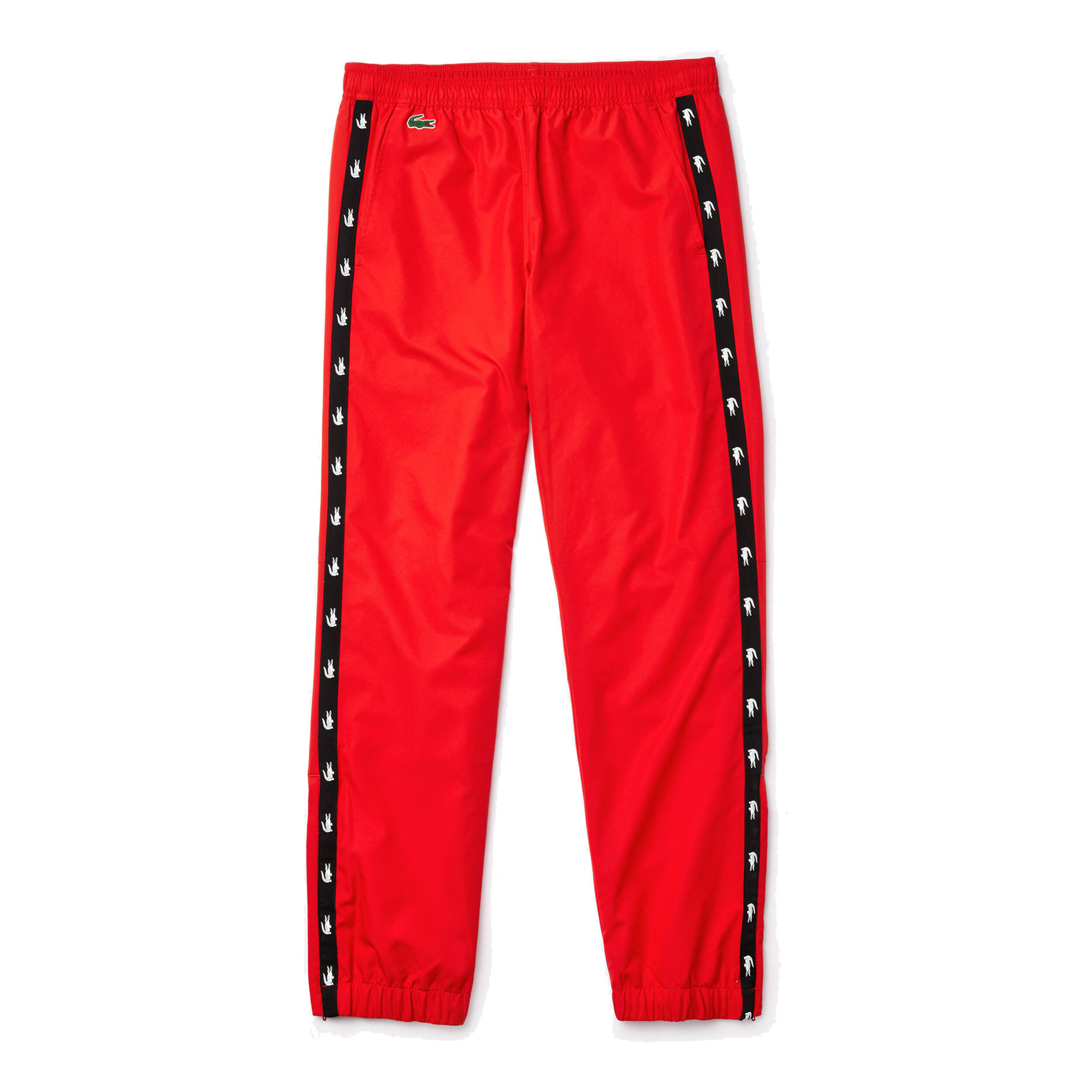 Bas lacoste rouge clearance