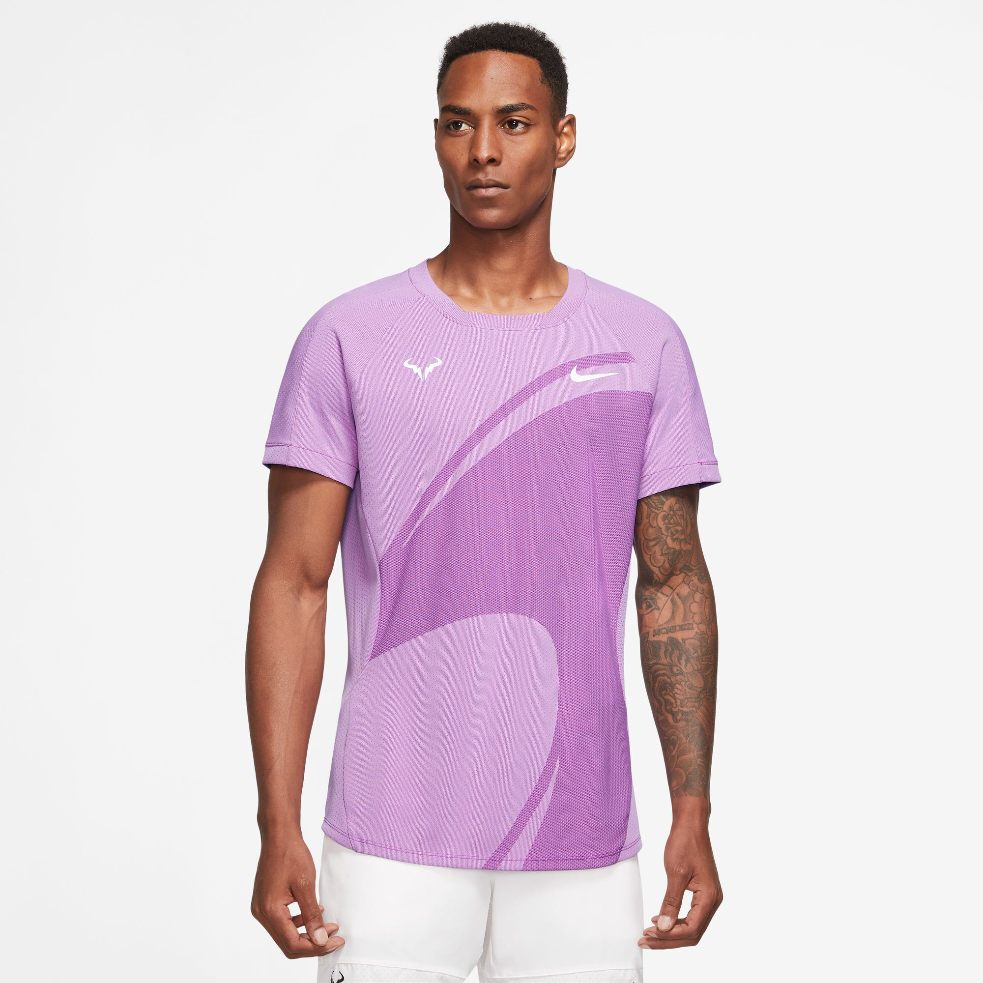 Buy Nike Dri Fit Advantage RAFA MNK T Shirt Men Lilac online