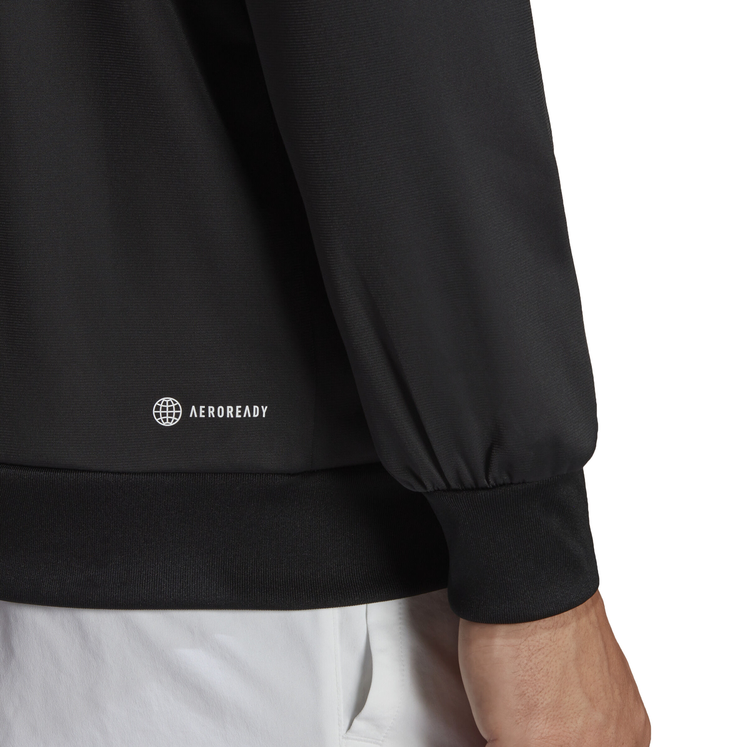 3 Stripes Knit Training Jacket Men Black White