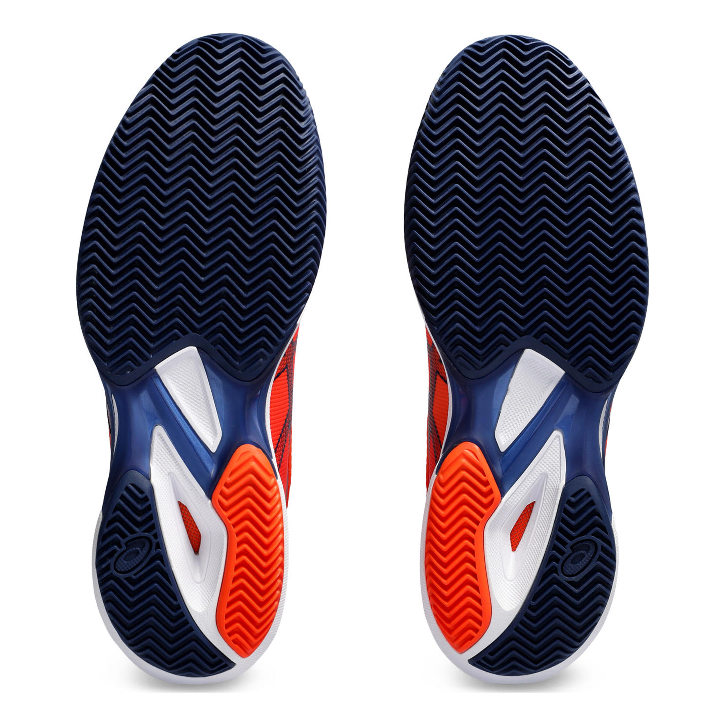 ASICS Solution Speed FF 3 Clay Court Shoe Men Orange, Dark Blue