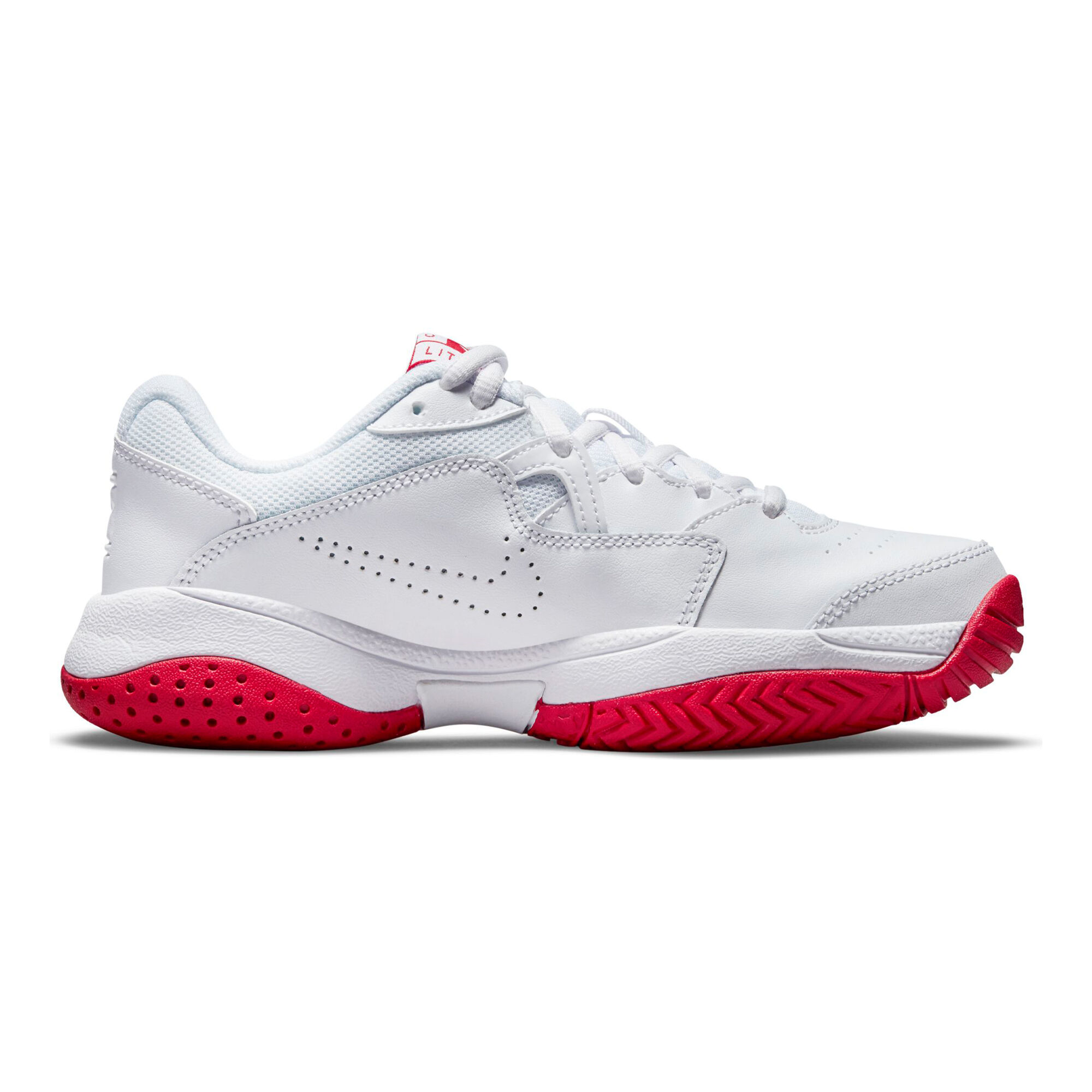 Bijna Konijn reputatie buy Nike Court Lite 2 All Court Shoe Kids - White, Red online | Tennis-Point