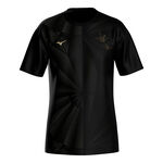 Mizuno Running shirt Mizuno Active DryAeroFlow Graphic  Running shirt Men - black, gold