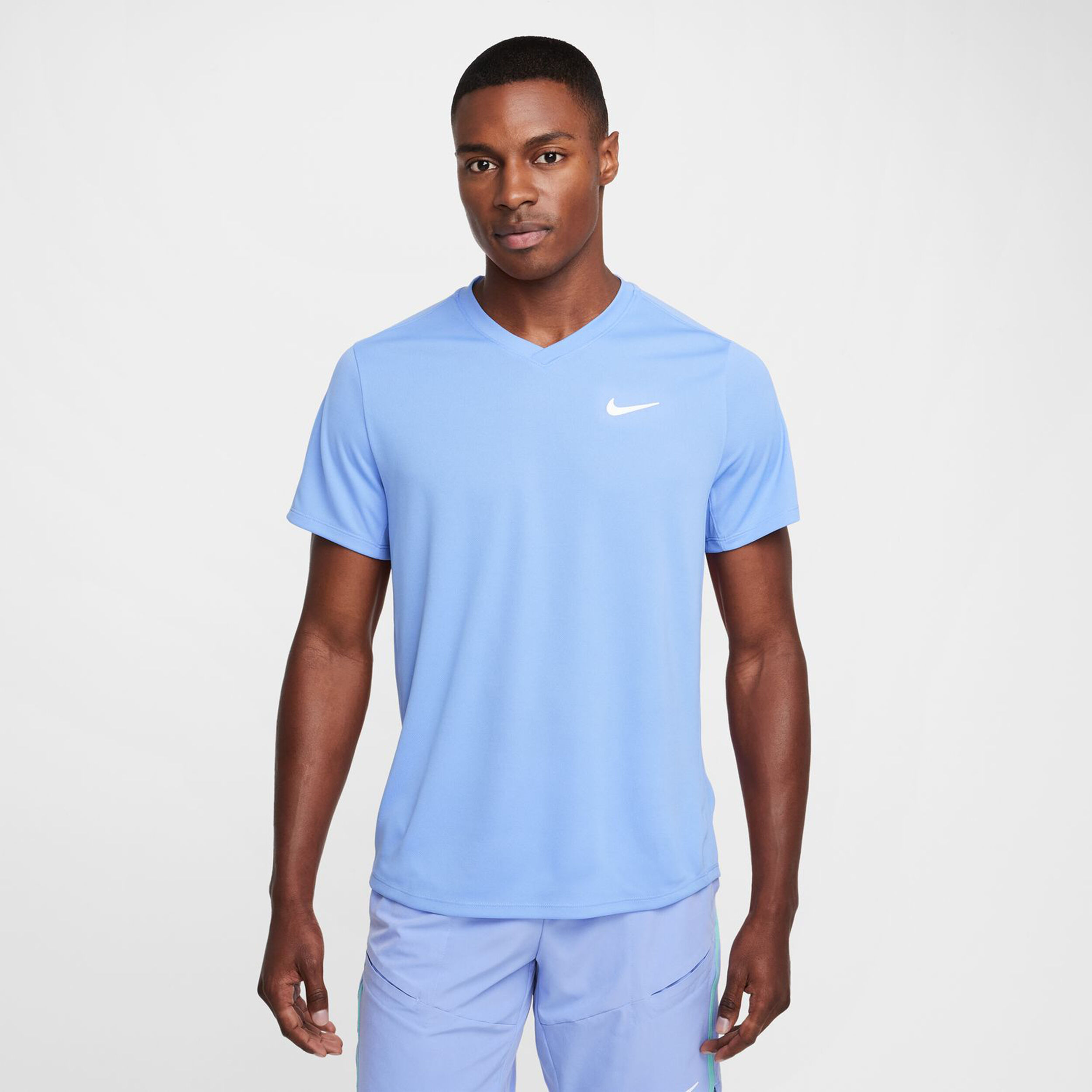 Buy Nike Court Dri-Fit Victory T-Shirt Men Light Blue online