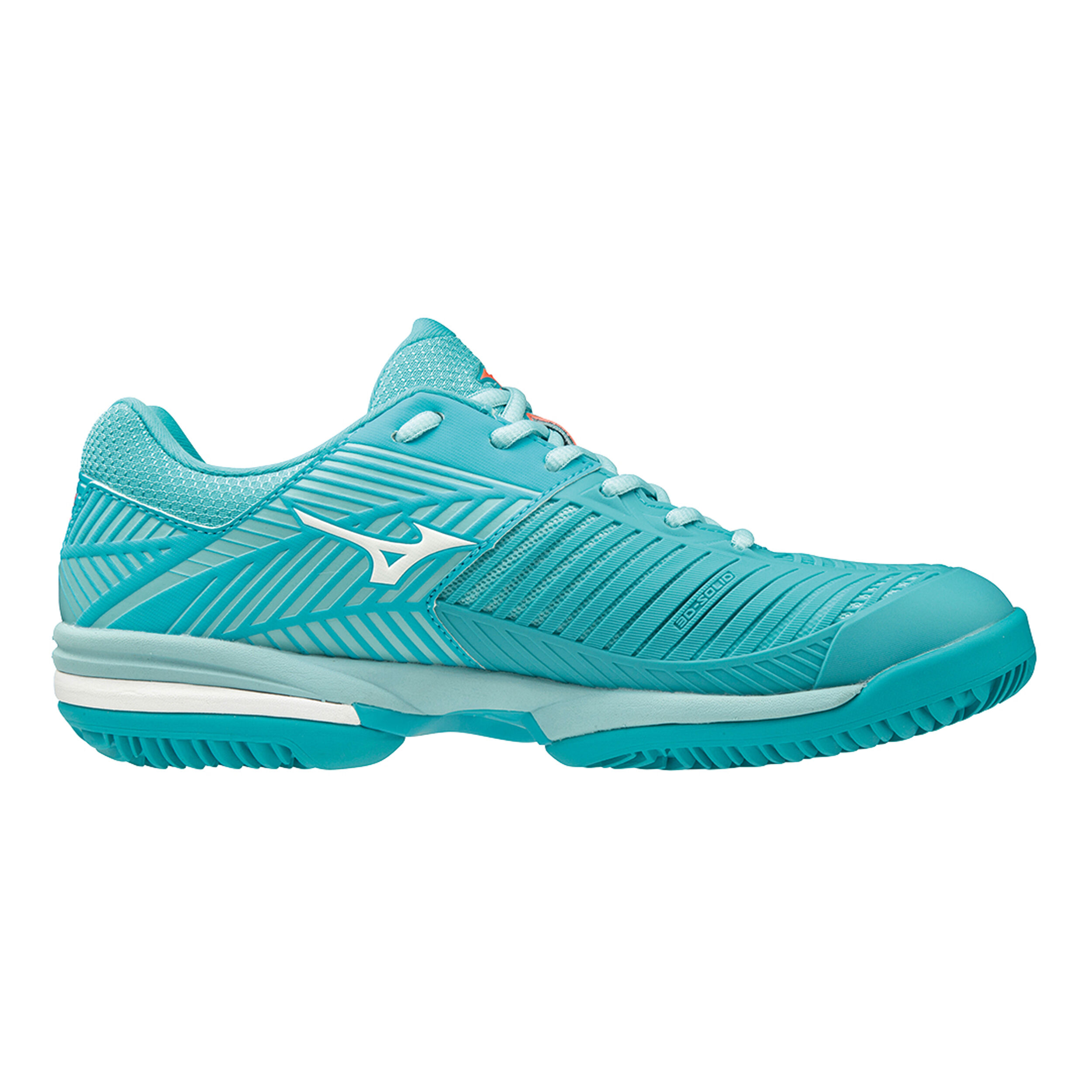 Wave Exceed Tour 3 Clay Court Shoe Women Turquoise White