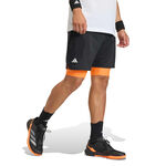 adidas Clothing adidas Club 2In1 Shorts Men-black, orange
