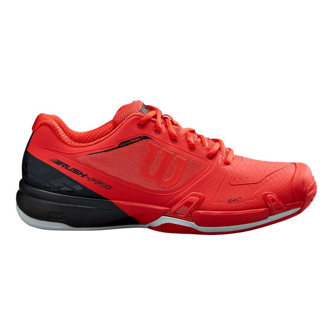 Rush Pro 2.5 All Court Shoe Men Red Black