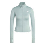 adidas Training jacket adidas Optime Essentials Training jacket Women-sage