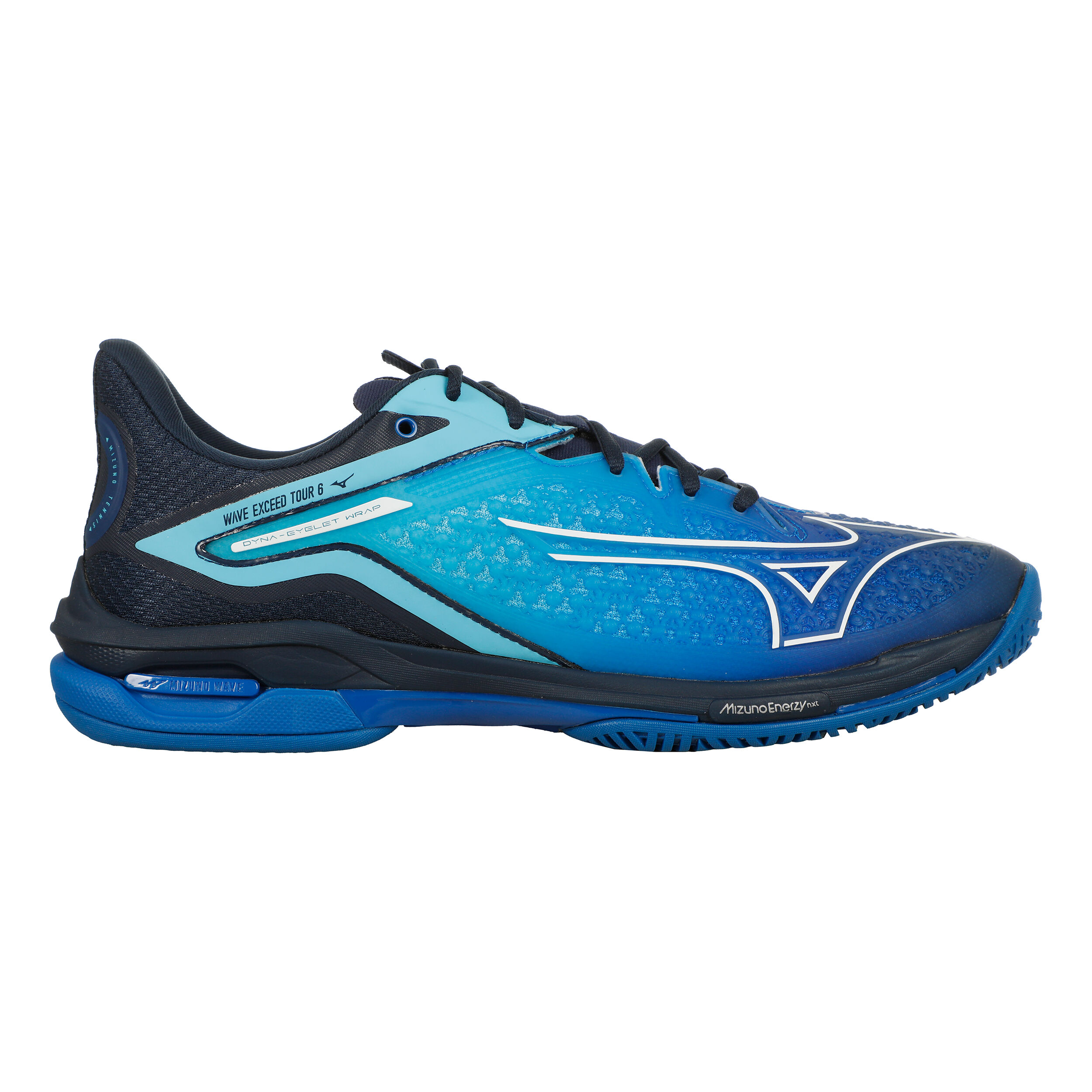 Wave Exceed Tour All Court Shoe Men - Blue, Black