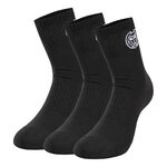 BIDI BADU Clothing BIDI BADU Gila Ankle Tech Sports socks 3 Pack Unisex - black, white