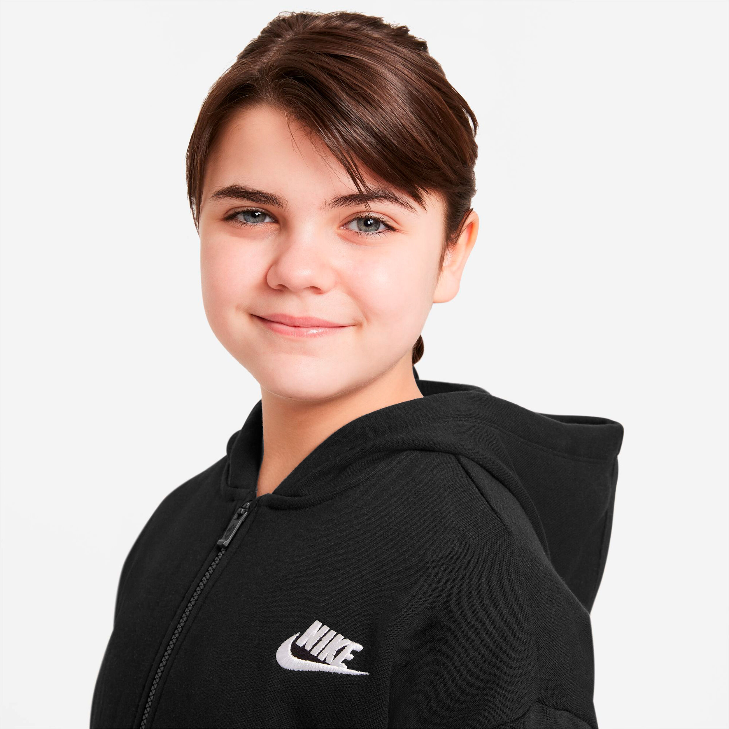 Black nike hotsell sweatshirt girls