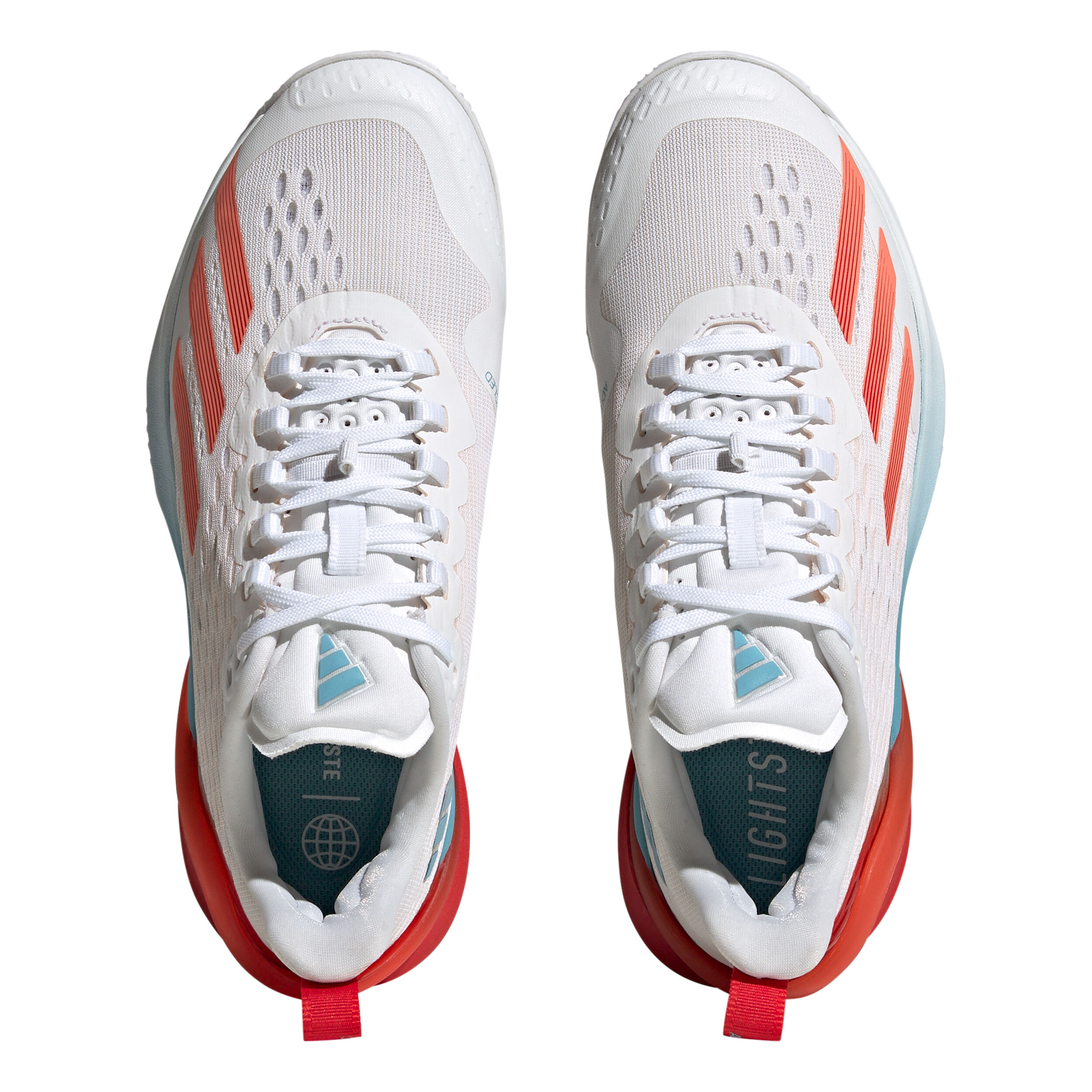 Buy adidas Adizero Cybersonic Clay Court Shoe Women White Orange